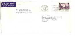 VER1164 - CANADA  12/6/1967  , Lettera Commerciale  Per L'Italia. - Briefe U. Dokumente