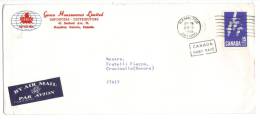 VER1165 - CANADA  19/8/1965  , Lettera Commerciale  Per L'Italia. - Covers & Documents