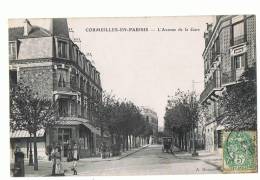 CP CORMEILLES EN PARISIS  L AVENUE DE LA GARE - Cormeilles En Parisis