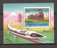 Bloc Obl FUGERIA Theme TRAINS - Trains