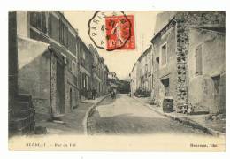 CP  HERBLAY  RUE DU VAL   - ECRITE EN 1912 - Herblay