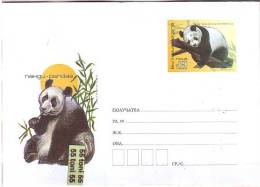 2010  PANDA - PANDAS   Postal Stationery Bulgaria / Bulgarie - Orsi