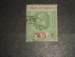 Malacca  1912-1913  5 Dollar  150 - Straits Settlements