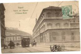 ITALIE - Napoli (naples) -Salita Del Gigante E Palazzo Reale - Edition Ragaoni N°22086-134 (tram) - Napoli (Neapel)