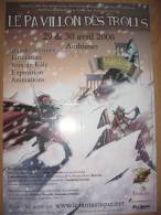 Affiche PERU Olivier Festival BD Anthisnes 2006 (Elfes Médicis...) - Afiches & Offsets