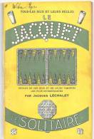 Le Jacquet Par Jacques Léchalet De 1933 De La Librairie Bornemann - Palour Games