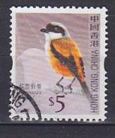 ## Hong Kong China 2006     5.00 $ Bird Vogel Long-Tailed Shrike - Used Stamps