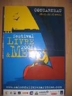 Affiche CHAUVEL Arnaud Festival Livre Et Mer Concarneau 2006 - Affiches & Posters