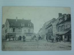 YVELINES LIMAY PLACE DU TEMPLE  BON ETAT VOIR SCAN  VOYAGEE 1904 - Limay