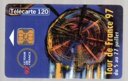 746 F746 - 06/97 - OB2 Numéros Maigres - TELECARTE 120 - TOUR DE FRANCE - N° 076001697 767081841 - 1997