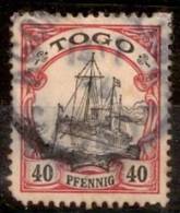 TOGO.1900.COLONIE ALLEMANDE.MICHEL N°13.OBLITERE.W8 - Togo