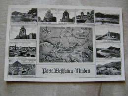 Minden - Map  - D81749 - Porta Westfalica