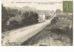 SAINT-SAUVEUR En PUISAYE --Faubourg De La Gerbaude - Saint Sauveur En Puisaye