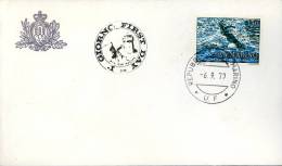 CAMPIONATI EUROPA SCI NAUTICO CASTEL GANDOLFO 1979 FDC SAN MARINO - Wasserski