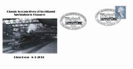 Great Britain 2012 - Special Postmark - Classics Locomotives Of Scottland - Macchine Per Obliterare (EMA)