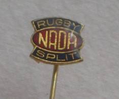 RUGBY CLUB NADA (  Croatian Pin  ) * Sport Badge - Rugby