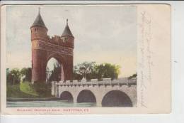 USA - CONNETICUT - HARTFORD, Soldiers Memorial Arch 1906, Undivided Back - Hartford
