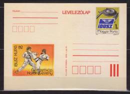 1982 - HUNGARY - Intrernational KARATE Championship - STATIONERY - POSTCARD - MNH - Unclassified