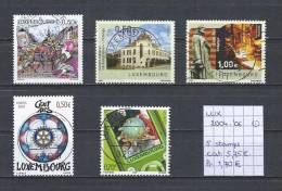 Luxemburg 2004-´06 - 5 Zegels Gest./obl./used - Used Stamps