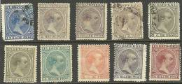 PUERTO RICO 1890 - 1895 = King Alfons XIII Lot  - Mint & Used - Puerto Rico