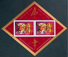 CANADA 1998 - Nouvelle Année Calendrier Chinois, Année Du Tigre - BF Neufs // Mnh - Neufs