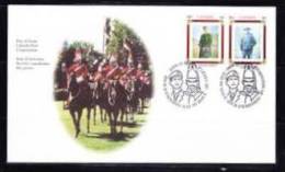 O) 2000 CANADA,FIRST DAY COVER,REGIMENTS - 1991-2000