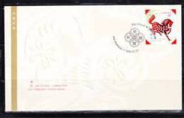 O) 2002 CANADA, FIRST DAY COVER,YEAR OF THE HORSE ANNEE DU CHEVAL - 2001-2010