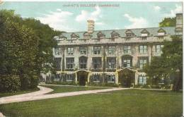 Post Card  1907      CHRIST´S  College ,Cambridge - Cambridge