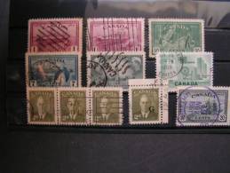 == Canada Lot  Ca, 1951 - Used Stamps