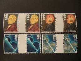 GREAT BRITAIN   1991       SG 1546/49    GUTTER PAIR     MNH **  (1753p16-100/015) - Unused Stamps