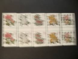 GREAT BRITAIN   1991       SG 1568/72    GUTTER PAIR     MNH **  (1753p17-100/015) - Unused Stamps