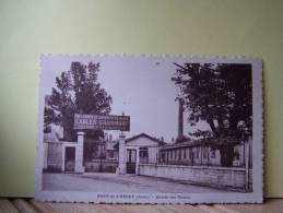 PONT-DE-CHERUY (ISERE) LES METIERS. ENTREE DES USINES. - Pont-de-Chéruy