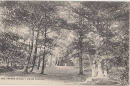 Cpa    91 Essonne Yerres L Allee Couverte - Yerres