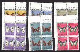 PGL AD818 - YUGOSLAVIE Yv N°966/71 BLOQUES **  ANIMAUX ANIMALS - Unused Stamps