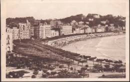 CPA - (Espagne) San Sebastian - Jardines Alderdi Eder Y Playa - Sonstige & Ohne Zuordnung