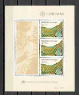 Madeira 1983 Block/souvenir Sheet EUROPA ** - 1983