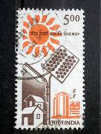 India - 1988 - Mi.nr.1137 - Used - Science And Technology - Solar Energy - Definitives - Gebruikt