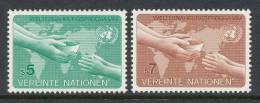 UN Vienna 1983 Michel # 32-33 MNH - Neufs