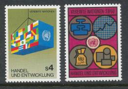 UN Vienna 1983 Michel # 34-35 MNH - Ungebraucht