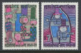 UN Vienna 1983 Michel # 36-37 MNH - Unused Stamps