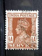 India - 1939 - Mi.nr.103 - Used - King George VI - Service Stamp - 1936-47 King George VI