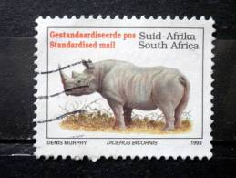 South Africa - 1993 - Mi.nr.896 IA - Used - Endangered Animals - Black Rhinoceros - Diceros Bicornis - Definitives - Gebraucht