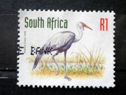 South Africa - 1997 - Mi.nr.1109 A - Used - Animals - Birds - Wattled Crane - Bugeranus Carunculatus - Definitives - Used Stamps