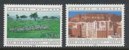 UN Vienna 1984 Michel # 41-42 MNH - Ungebraucht