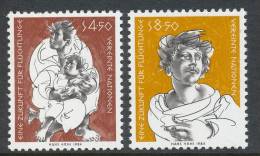 UN Vienna 1984 Michel # 43-44 MNH - Unused Stamps