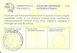 UPU - Coupon-Réponse International C22 - International Reply Coupon - Belgique 1979 - Cupón-respuesta Internacionales
