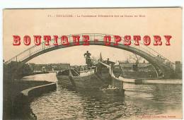 PENICHE Sur Le CANAL Du MIDI - Passerelle Negrenève à Toulouse - Peniches - Batellerie Marinier - Dos Scané - Hausboote