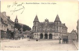 62 AUXI LE CHATEAU  HOTEL DE VILLE 1916 - Auxi Le Chateau