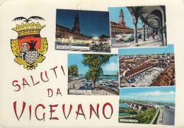 $3-2306 - Saluti Da Vigevano -  F.g. Viaggiata - Vigevano
