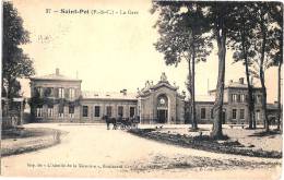 62 SAINT POL  LA GARE 1915 - Saint Pol Sur Ternoise